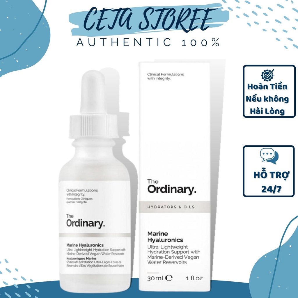 Serum cấp nước Marine Hyaluronics The Ordinary Auth - 30mL