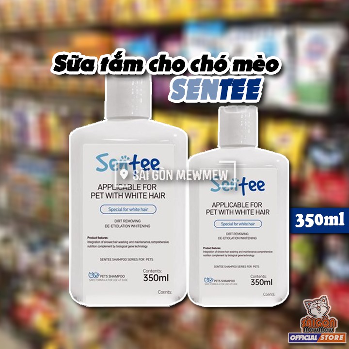 [CHÍNH HÃNG] Sữa tắm Sentee cho chó 350ml