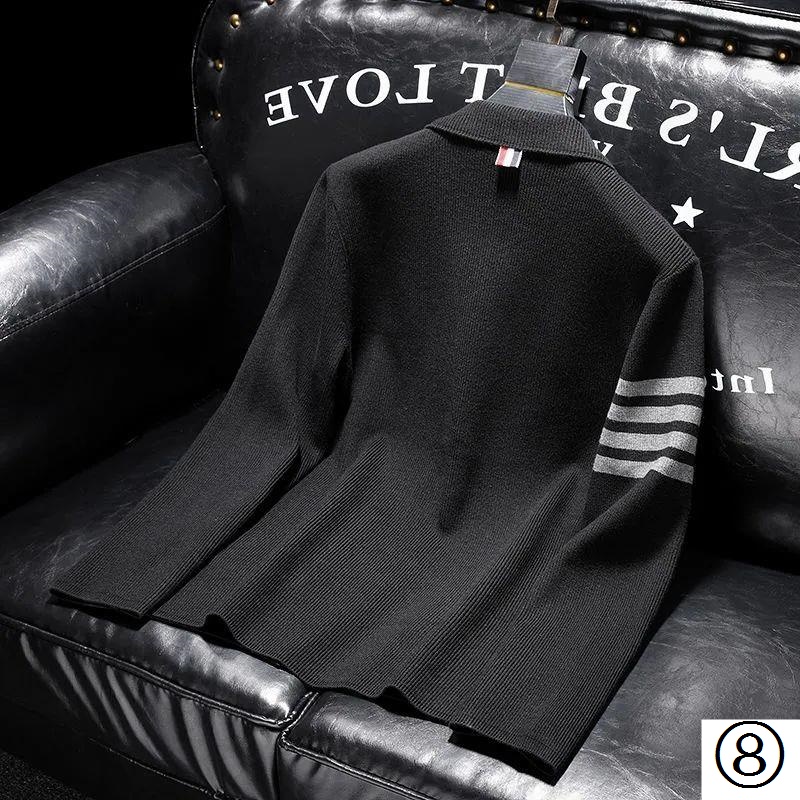 Áo Khoác Cardigan Dệt Kim Tay Dài Phong Cách Thời Trang Xuân Thu 2022 Sang Trọng Cho Nam Giới