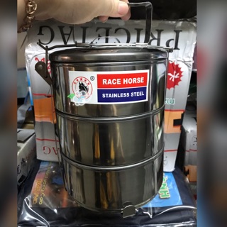 Cà mên inox 3 ngăn loại tốt size 14cm