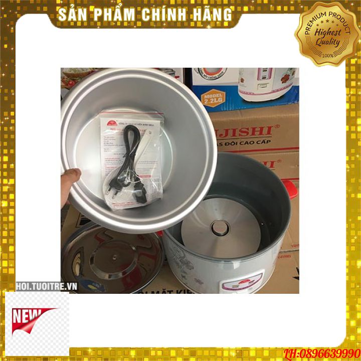 Nồi cơm điện KIM CƯƠNG nắp rời cao cấp bền đẹp an toàn 2.8L