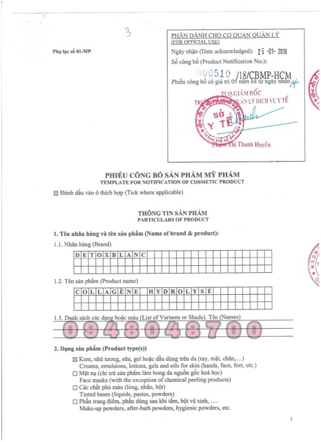 Collagen Detox Blanc Chính hãng | BigBuy360 - bigbuy360.vn