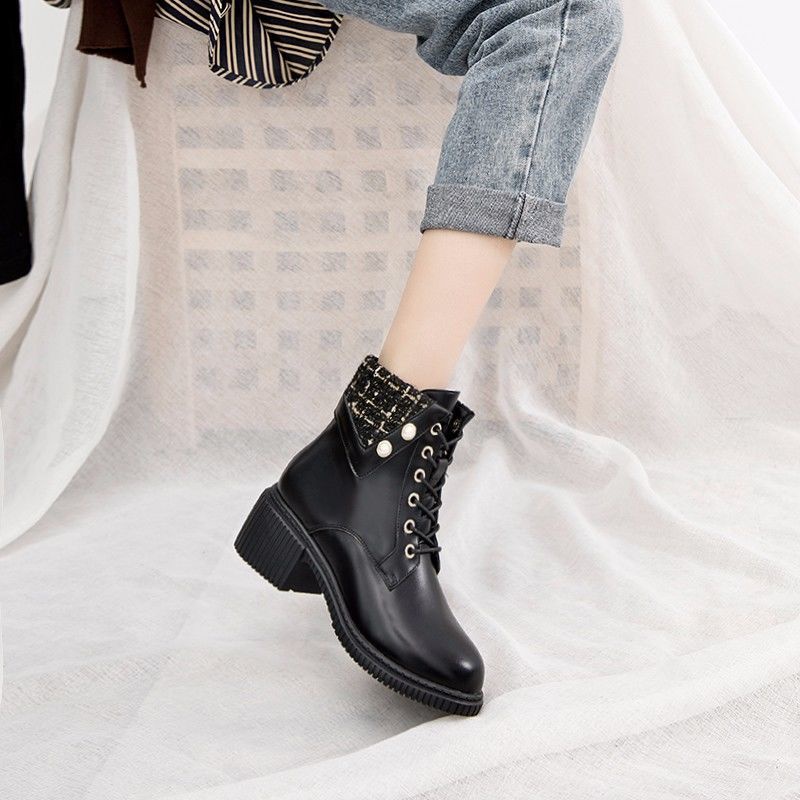 Đôi bốt thời trang thu đông mới 2021 dành cho nữ