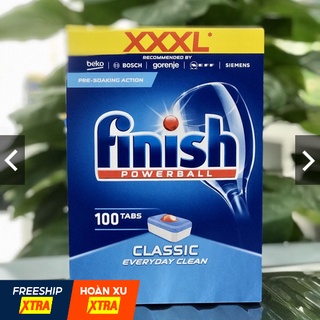 Viên rửa bát finish 100 tasb