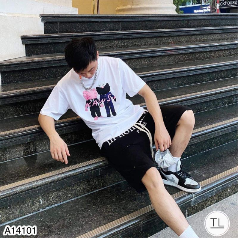Áo thun Kaws nam cộc tay hot hit phong cách cá tính