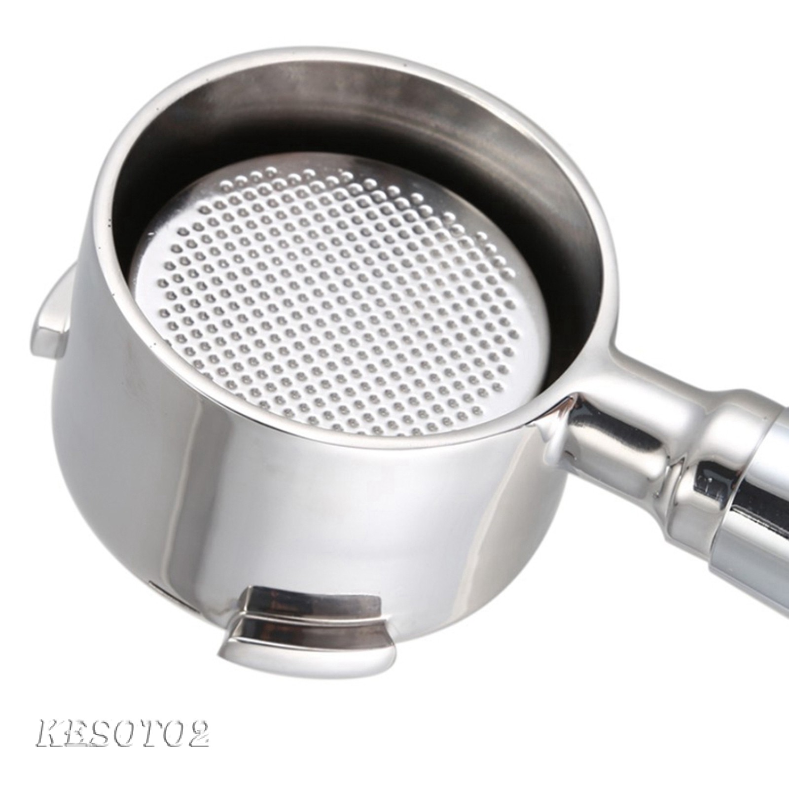 [KESOTO2] Bottomless Portafilter Intelligent Dosing Ring Basket Coffee Powder Barista Tool