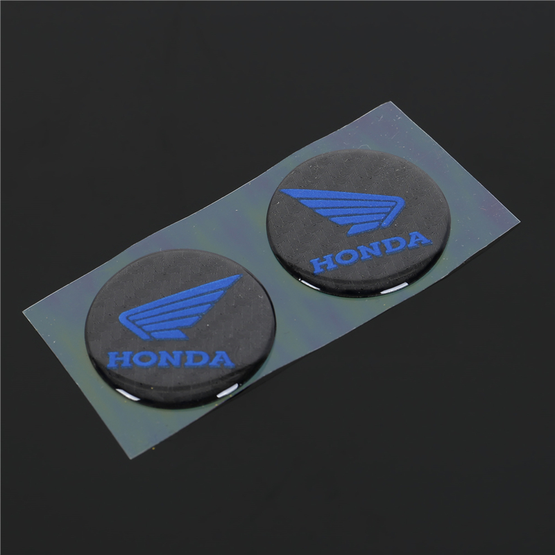1 Cặp Logo Nhựa 3D Trang Trí Cho Xe Honda Wing Winner150 Rs150R Rs150 (Size 2.9cm)