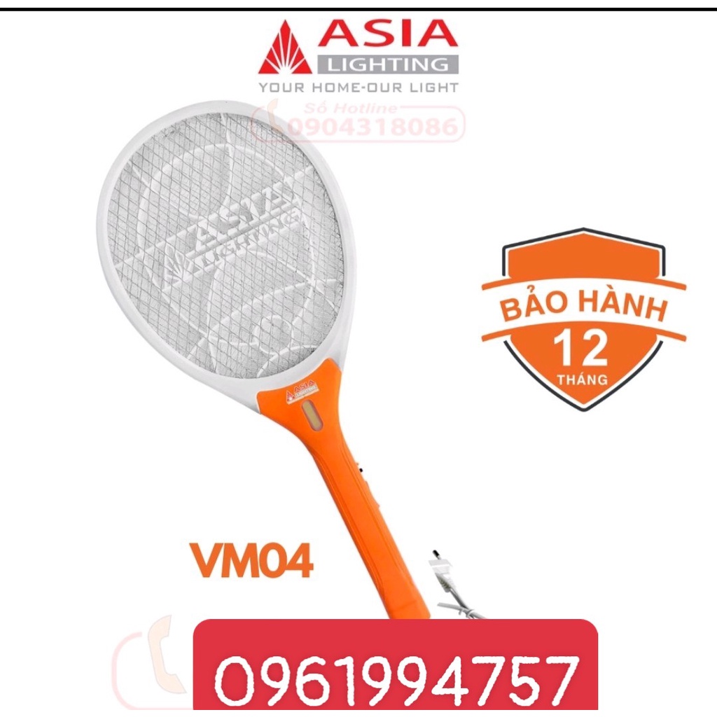 Vợt muỗi cao cấp ASIA VM04 -bảo hành 12 tháng 1 đổi 1