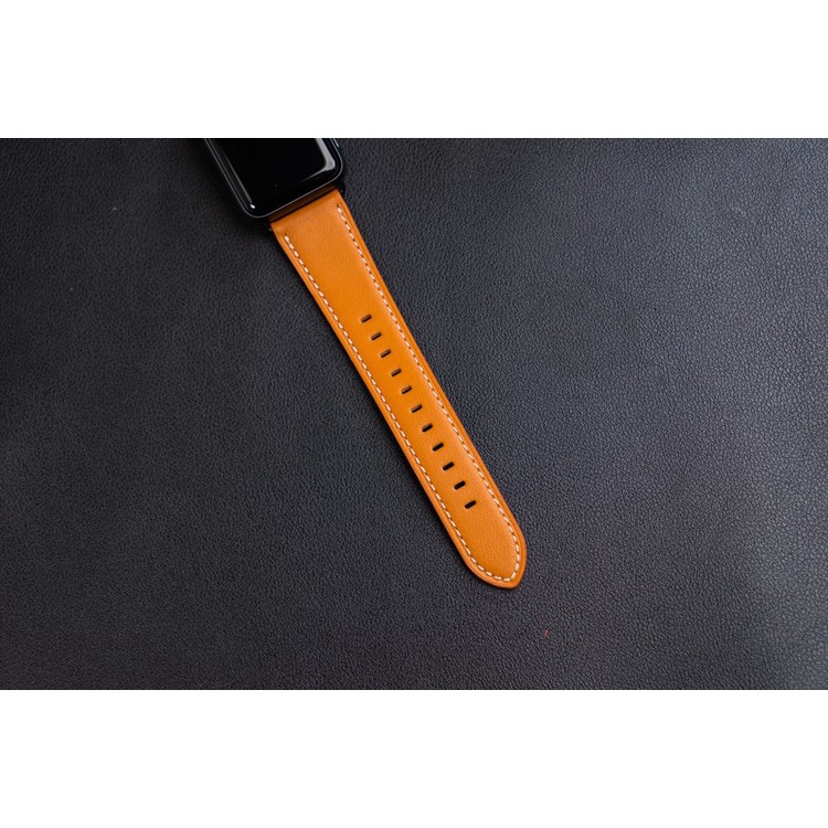 Dây đeo đồng hồ AP Watch S1/S2/S3/S4/S5/S6/S7 - 38/40/41mm, 42/44/45mm Da Genuine Leather Watchband ivalue Cam