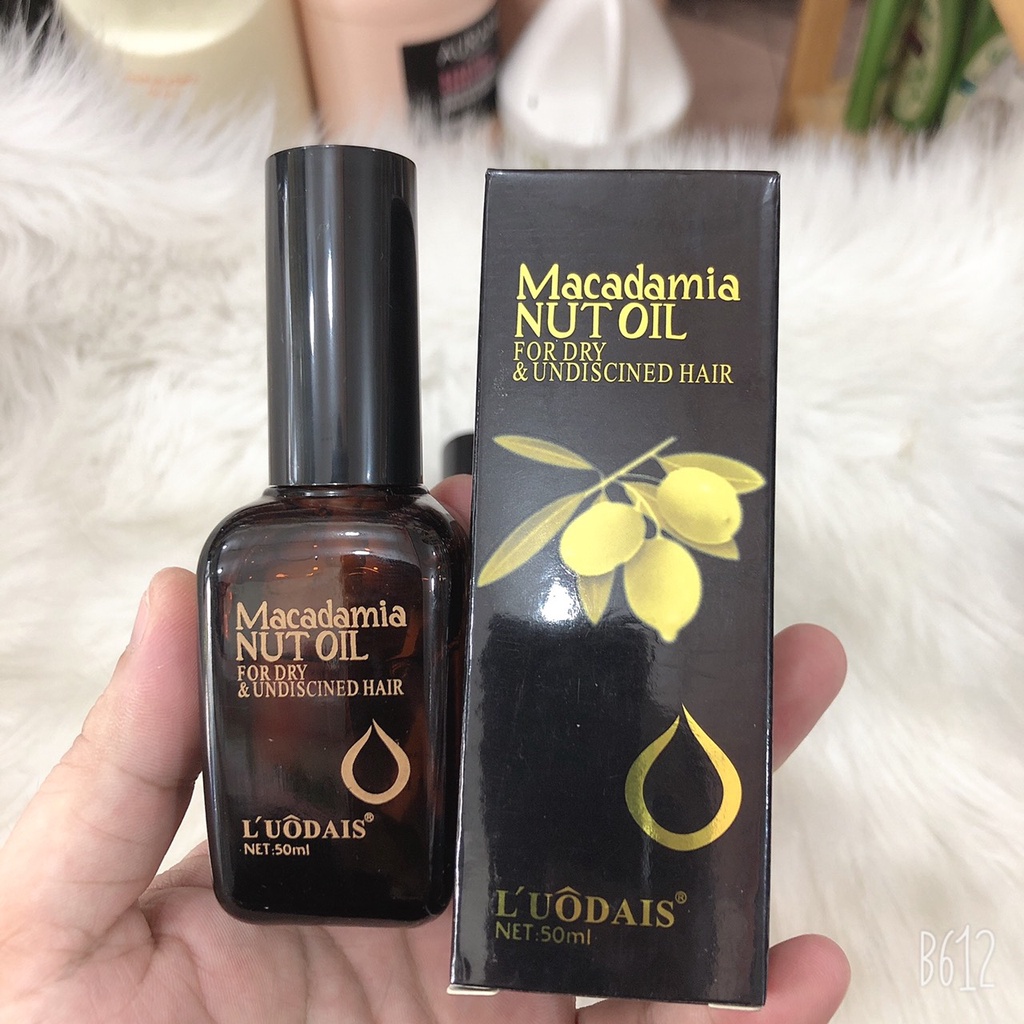 Tinh dầu dưỡng tóc dành cho tóc khô sơ hư tổn OLIU MACADAMIA LUÔDAIS 50ml