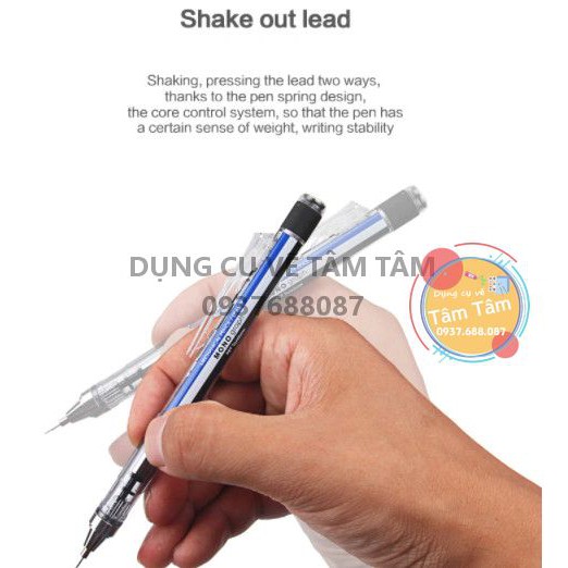 [ TÂM TÂM ]-Tombow Mono Graph Mechanical Shaker Pencil 0.5mm, bút chì kim Tombow 0.5mm-