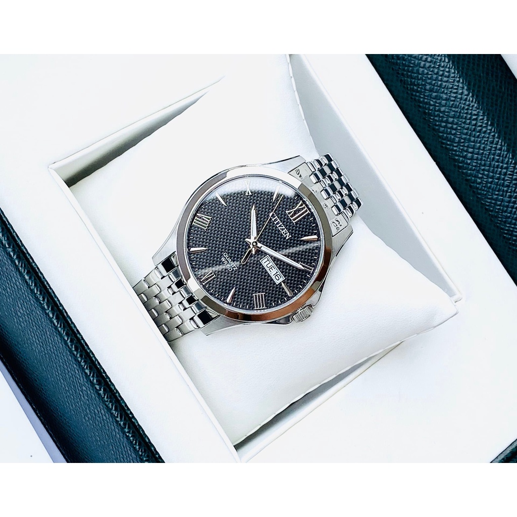 Đồng Hồ Nam Citizen Chính Hãng BF2020-51E Quarzt Tặng Dây Da Đồng Hồ Cao Cấp