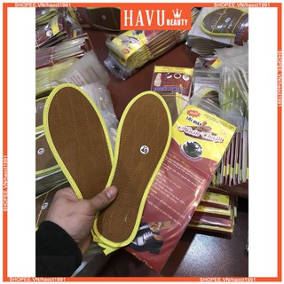 Bộ lót giày hương quế chống hôi chân 4 lớp - 2 chiếc 1 đôi - còn size 39,40,42