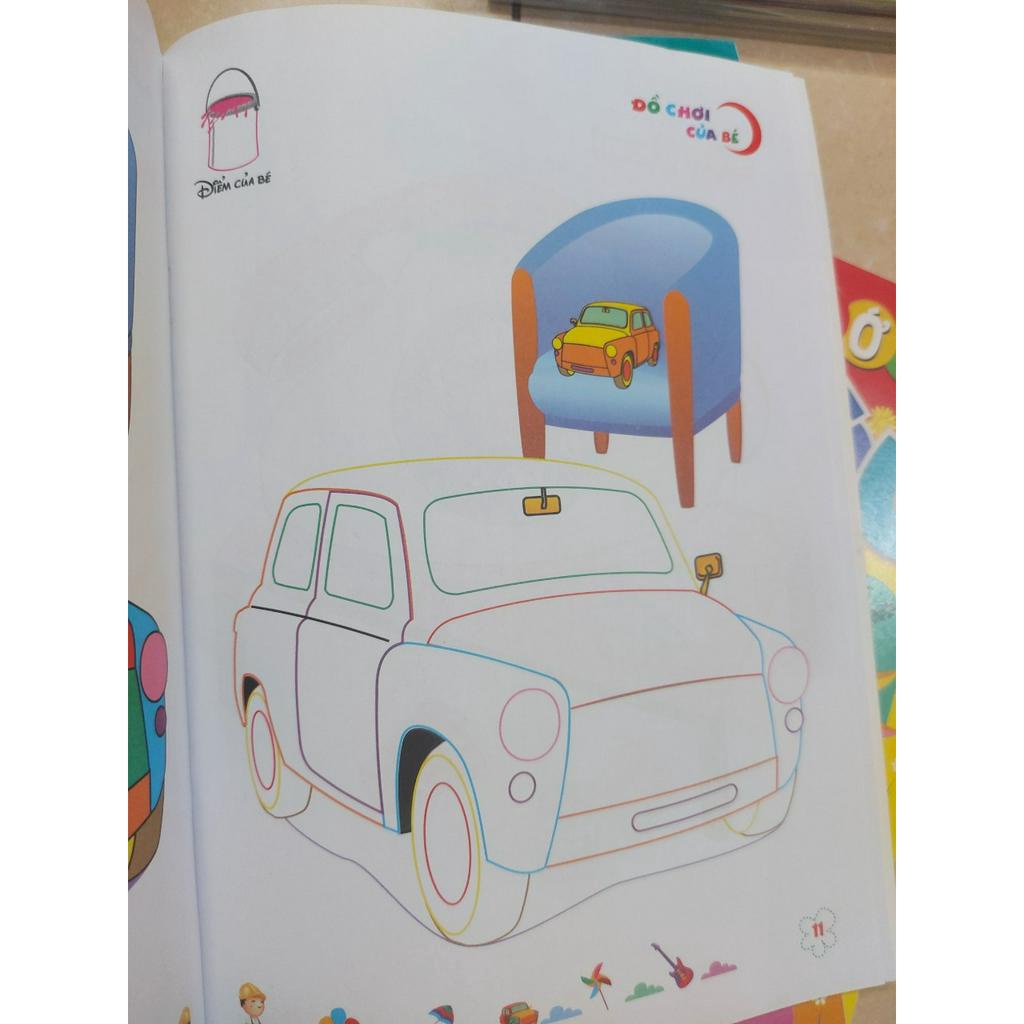 Sách - Thế giới tô màu của bé ( ngẫu nhiên )
