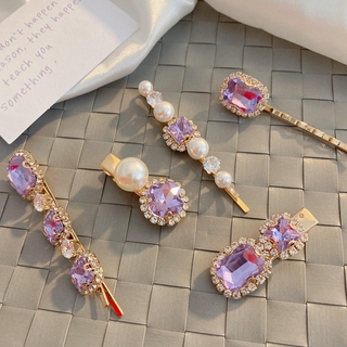 Purple hairpin Hair accessory
