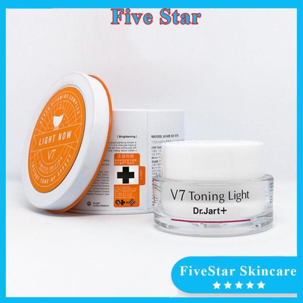 [Mẫu Mới] Kem dưỡng trắng da V7 Tròn Toning Light Full Size 50ml