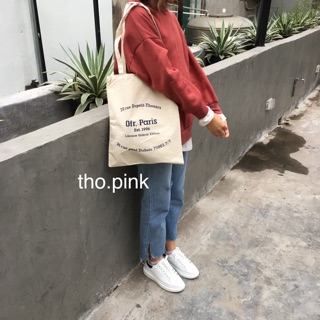 Quần ống loe rách ulzzang