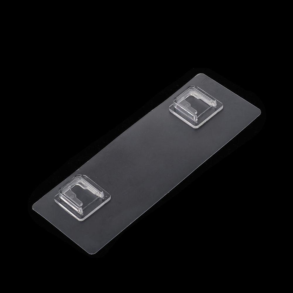 Set 2 / 5 Móc Treo Đồ Dán Tường Trong Suốt Chống Nước Tiện Dụng