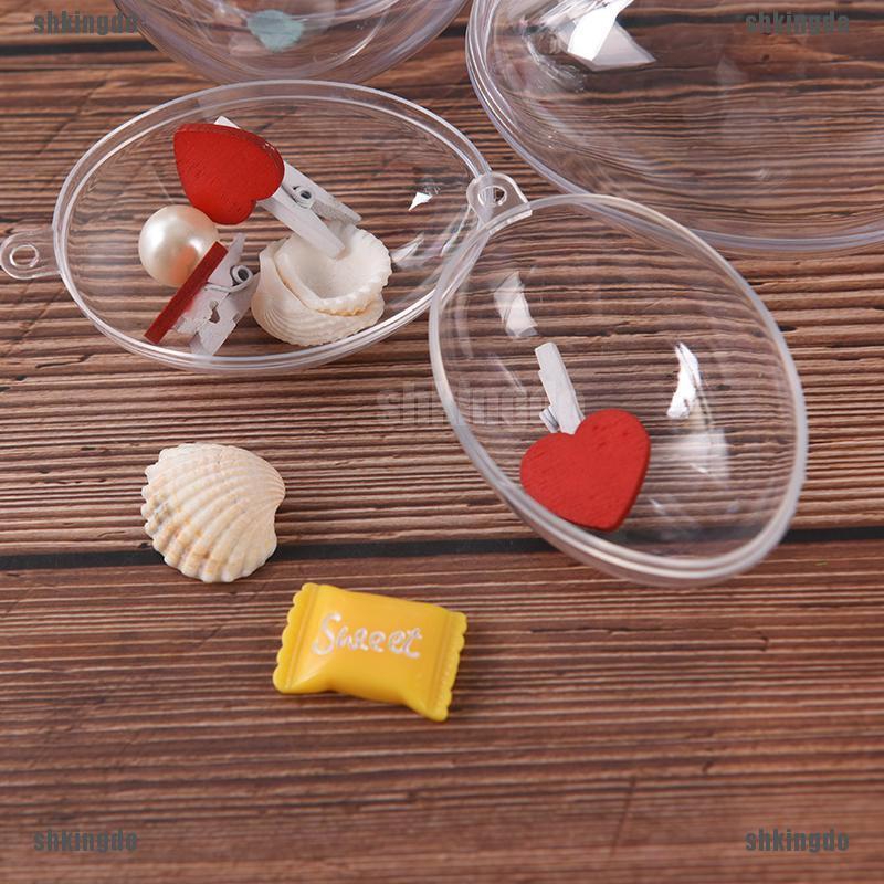 THINH bath bomb moulds - egg, ball, heart, plastic acrylic mold, choose shape &amp; size