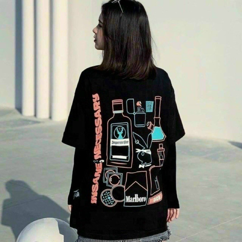 ÁO THUN UNISEX IN HÌNH CỰC CHẤT OVERSIZE