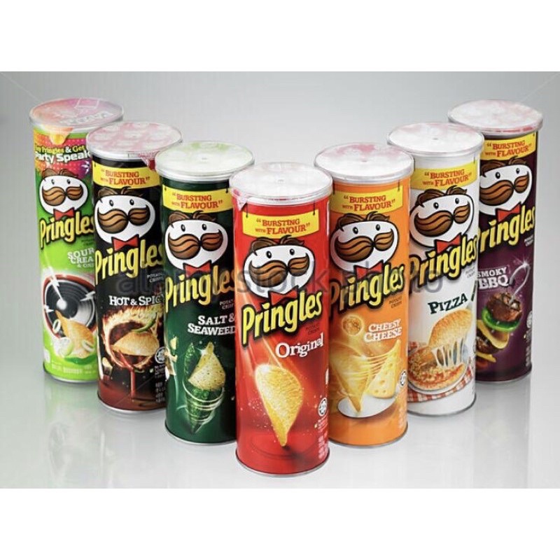 Snack khoai tây chiên Pringles ống 110g