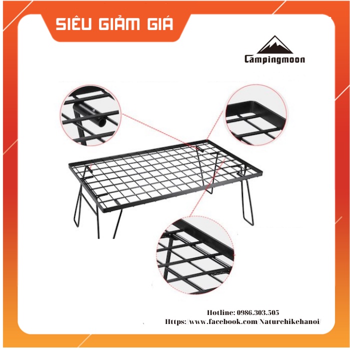 [Kèm ảnh thật, Freeship Extra] Kệ Để Đồ Campingmoon/ Bàn Dã Ngoại Đa năng T-230, cam kết hàng chính hãng, đúng mô tả | BigBuy360 - bigbuy360.vn