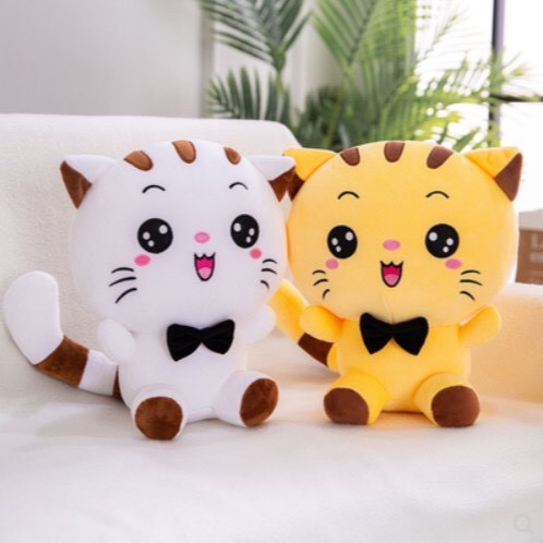 Freeship Mèo Bông Mishu cao cấp size lớn 56cm - Gấu Bông mèo Bông Cute | Gấu Bông Hama