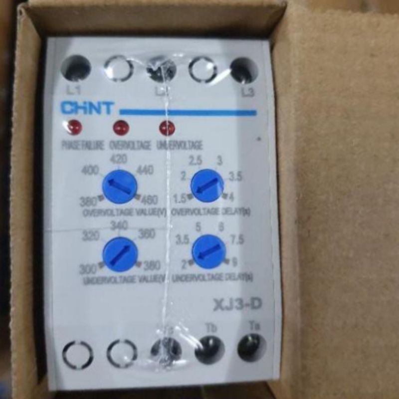 Bảo vệ mất pha XJ3-D Chint xj3d , chống mất pha cho các thiết bị điện. Chint chính hãnh