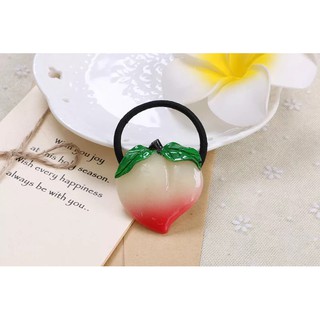 Dây buộc tóc hoa quả lớn