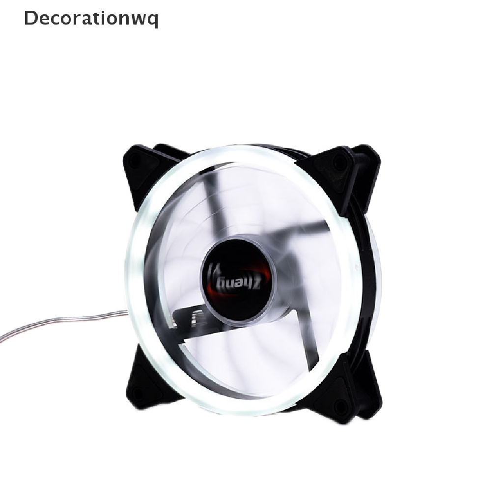 Quạt Tản Nhiệt Không Chổi Than Có Đèn LED 12cm DC 12V RGB Cho Máy Tính