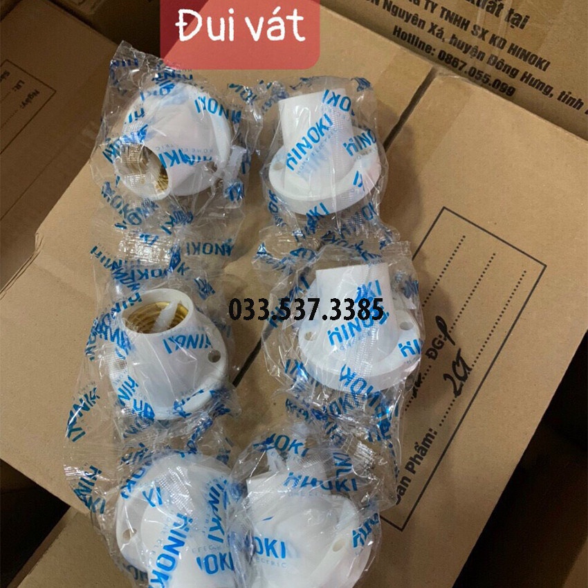 Combo 50 chiếc đui bóng đèn, đui đèn cố định góc 45 độ / vuông 90 độ