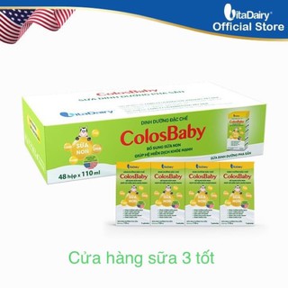 Sữa bột pha sẵn colosbaby 110ml/180ml
