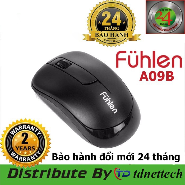 Chuột không dây fuhlan A09B hàng chính hãng bảo hành 24 tháng