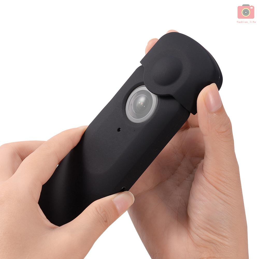 Vỏ Bảo Vệ Ống Kính Máy Ảnh Andoer Bằng Silicon Cho Ricoh Theta V 360 Độ