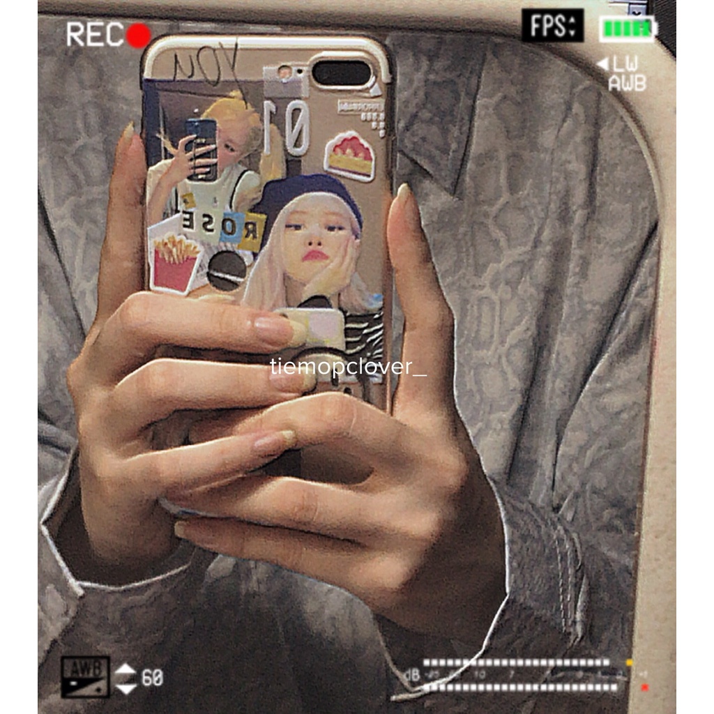 Ốp điện thoại BLACKPINK Lisa, Rosé , Jennie, Jisoo nhóm nhạc BLACKPINK Hàn Quốc