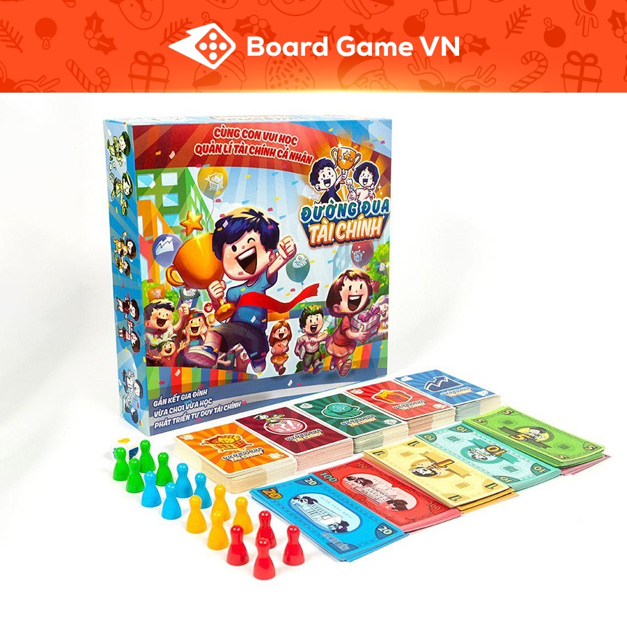 Đường Đua Tài Chính - Trò chơi giáo dục tài chính cho bé - Board Game VN