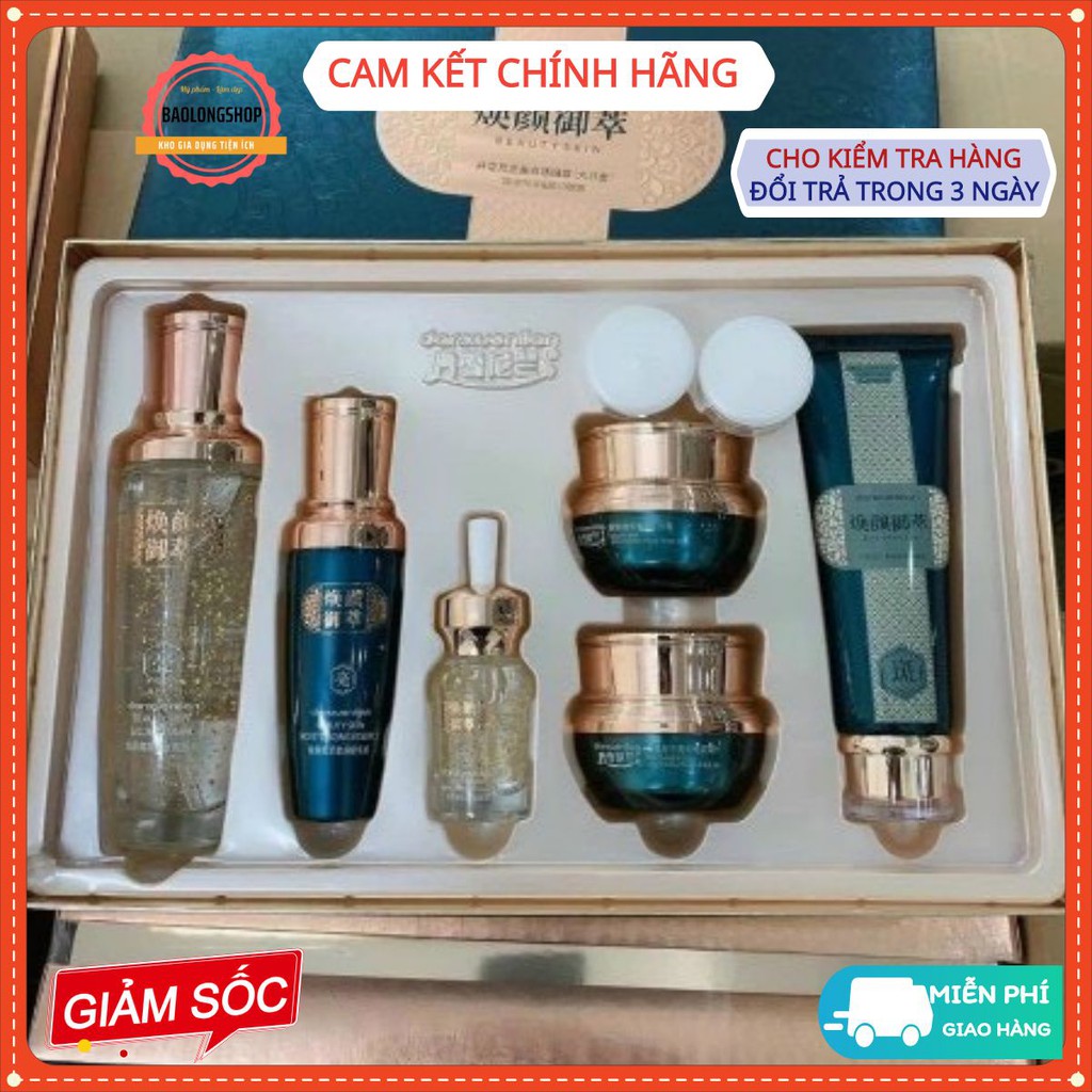 Bộ hoàng cung xanh cao cấp mẫu mới chính hãng