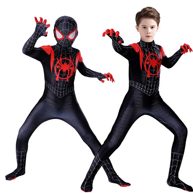 Bộ Đồ Hóa Trang Người Nhện Zentai Spiderman Bằng Spandex Tùy Chỉnh Cho Người Lớn Và Trẻ Em
