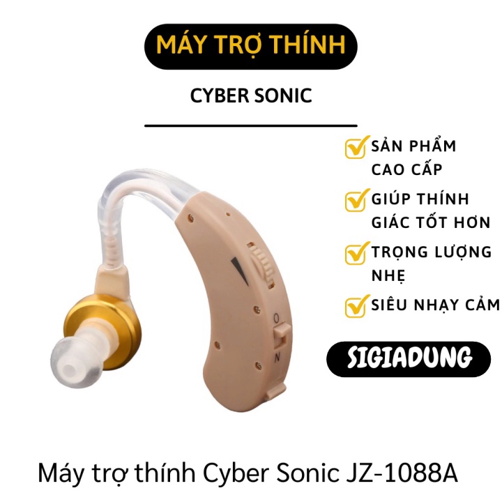 Máy Trợ Thính - Tai Nghe Trợ Thính Không Dây Cyber Sonic JZ-1088A Cho Người Già 9716