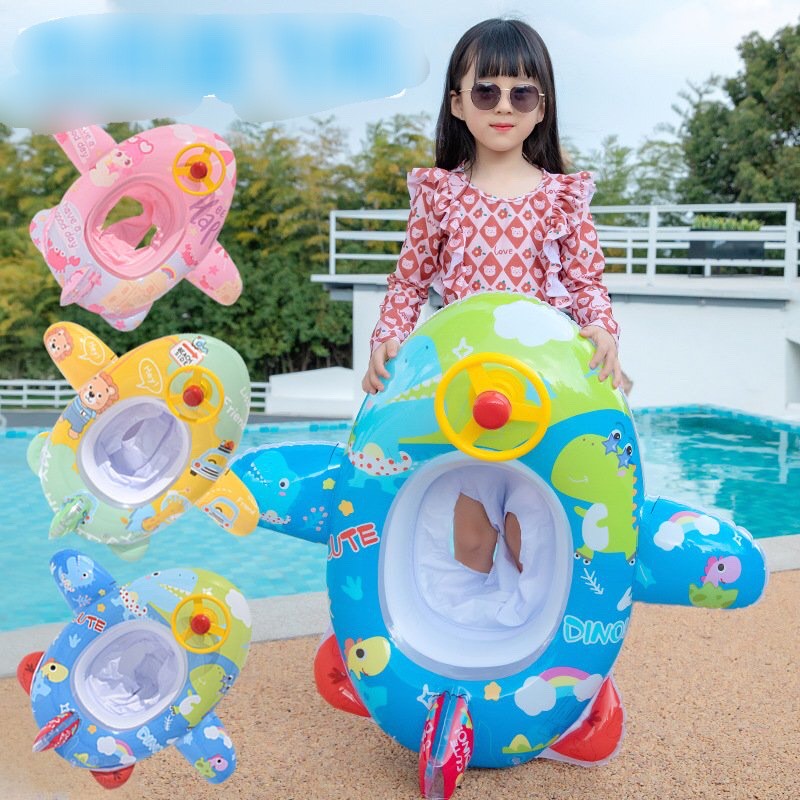 PHAO BƠI PHI THUYỀN CÓ VÔ LĂNG CHO BÉ CÓ LÓT CHÂN (THÍCH HỢP TỪ 2-8 TUỔI, GIAO MẪU NGẪU NHIÊN)