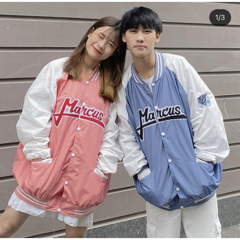 ÁO KHOÁC DÙ BOMBER 2 LỚP MARCUS FORM NAM NỮ SIÊU ĐẸP