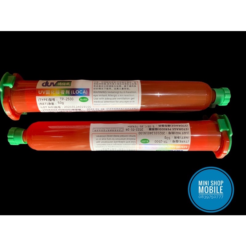 Keo nước UV