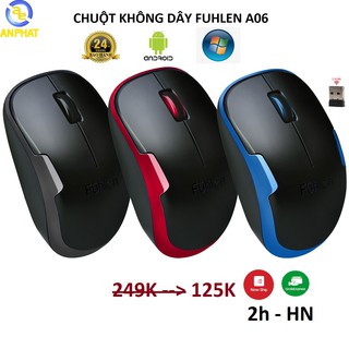 Chuột không dây Fuhlen A06G - Hàng phân phối chính hãng