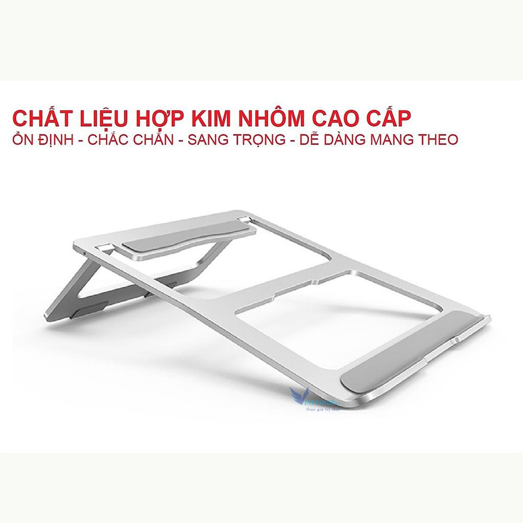 Giá Đỡ Laptop Macbook Để Bàn Có Thể Gấp Gọn - Chất Liệu Hợp Kim Nhôm Cao Cấp -dc3939