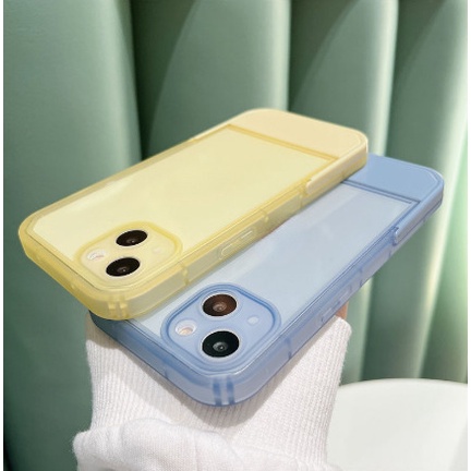 Ốp Điện Thoại Trong Suốt Đơn Giản Kèm Giá Đỡ Cho iphone 12 13 11 Pro Max X Xs Max Xr
