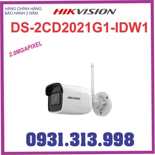 Camera IP Wifi Hikvision DS-2CD2021G1-IDW1 2.0MP