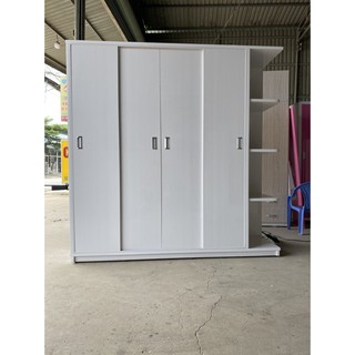 Tủ nhựa đài loan 5 cánh , cánh lùa ngang 2m05 cao 1m85 sâu 51