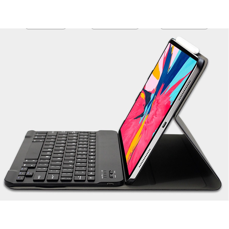 Bao da kèm bàn phím Bluetooth dành cho iPad Mini 6 cao cấp - Hàng nhập khẩu