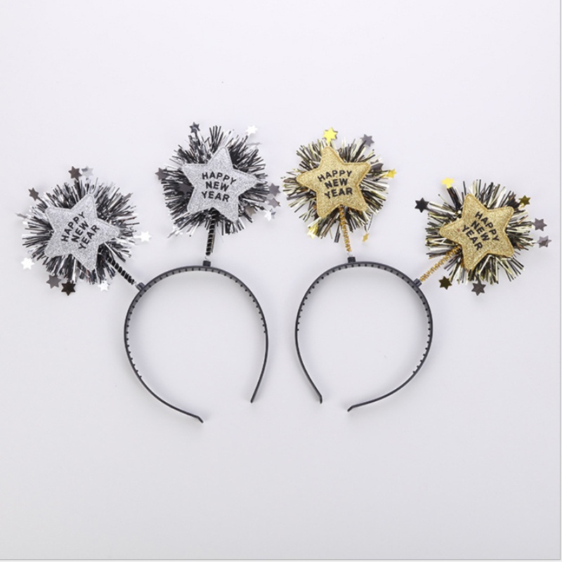 Băng Đô Hình Ngôi Sao Năm Mới Dùng Làm Đạo Cụ Chụp Ảnh