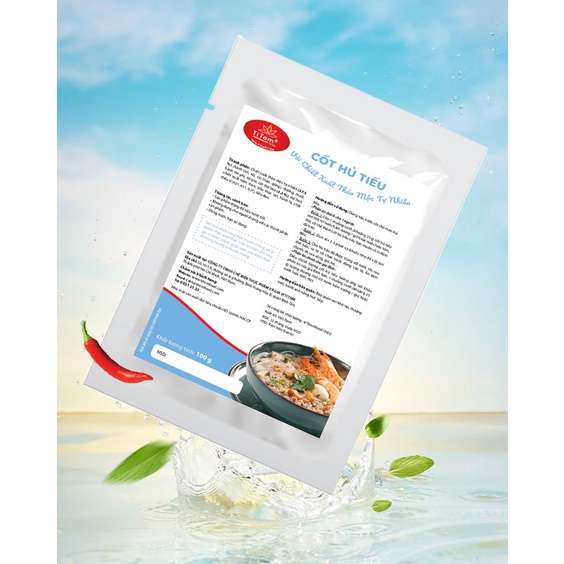 Gia vị nấu hủ tiếu nêm sẵn Titom gói 100g dùng nấu nước lèo hủ tiếu